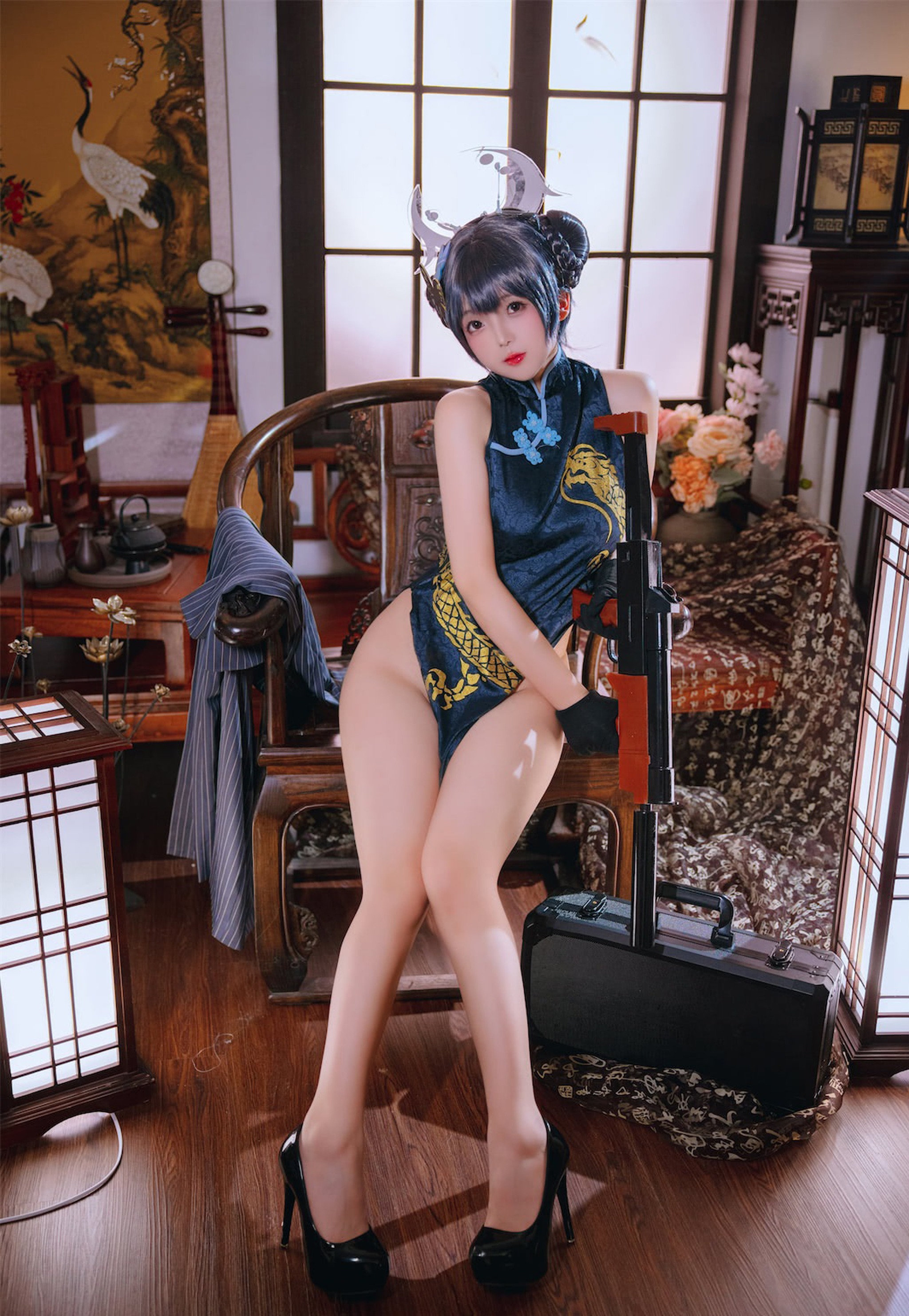 日奈娇 – NO.074 碧蓝档案妃咲[92P]-XikXak